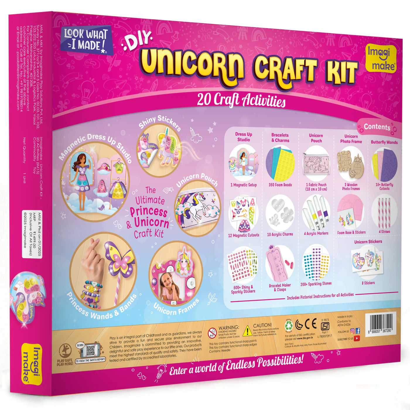 Imagi Make DIY Unicorn Craft Kit