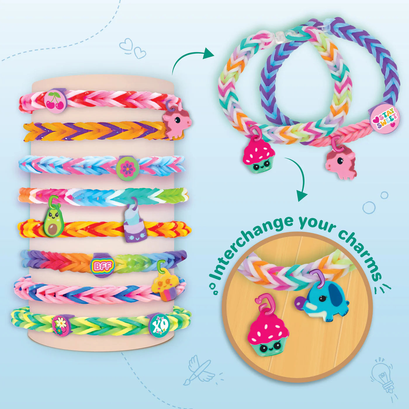 Imagi Make Rainbow Loom Ultimate Mega Combo
