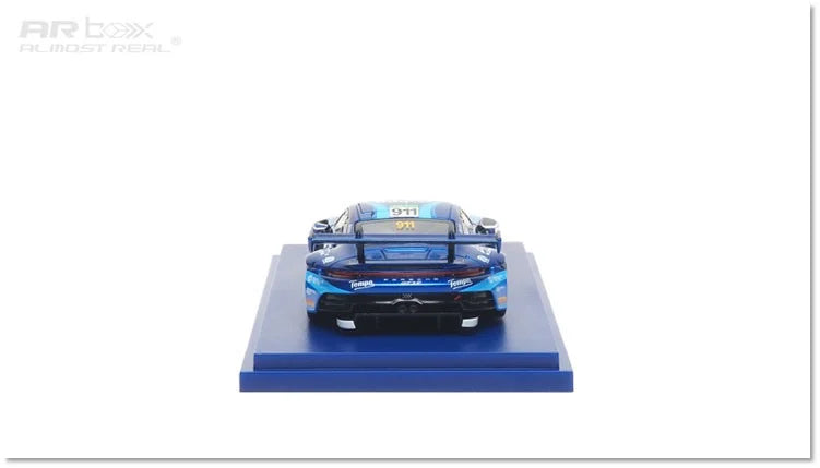 AR Box Almost Real 1/64 Porsche 911 GT3 R Macau Grand Prix FIA GT World Cup 2025 #911 With Acrylic Case