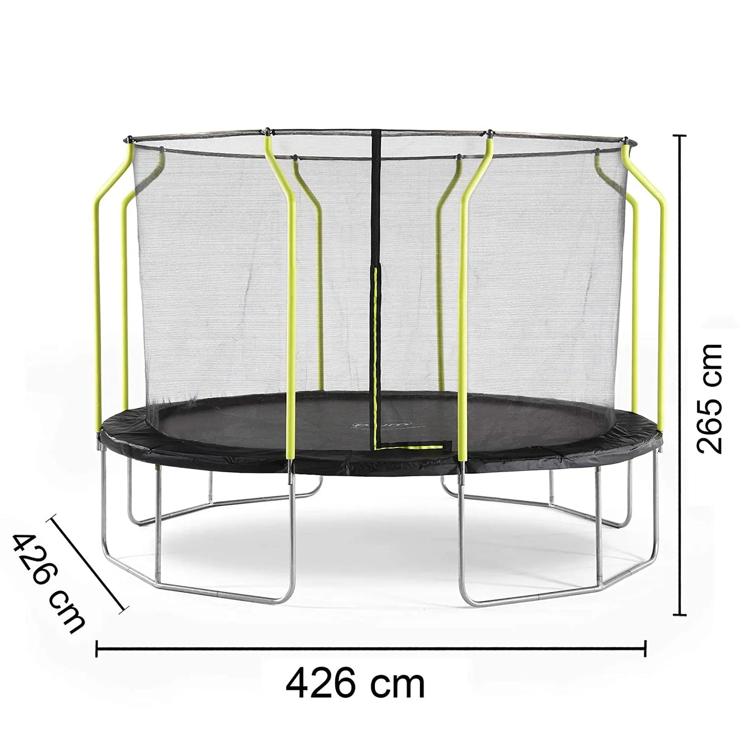 Plum 14ft Wave Springsafe® Trampoline & Enclosure for age 6+ years to Adult (upto 120 kgs)