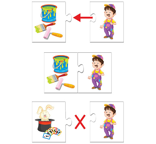 Frank Who Uses This? 20 Self-Correcting Two-Piece Puzzles