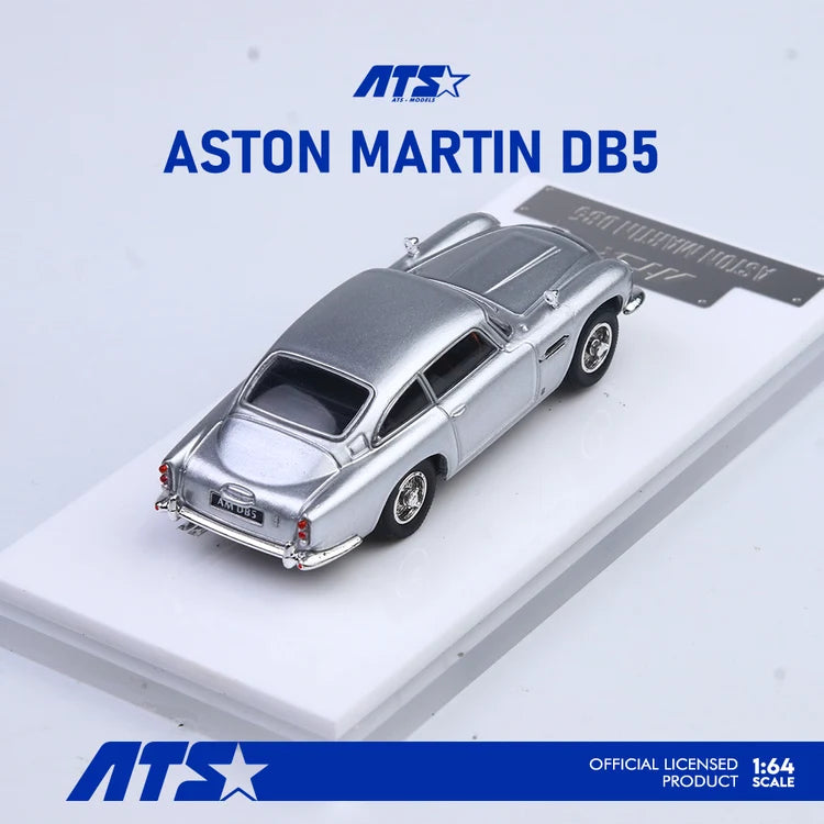 ATS 1/64 Aston Martin DB5 With Acrylic Case & Polishing Cloth