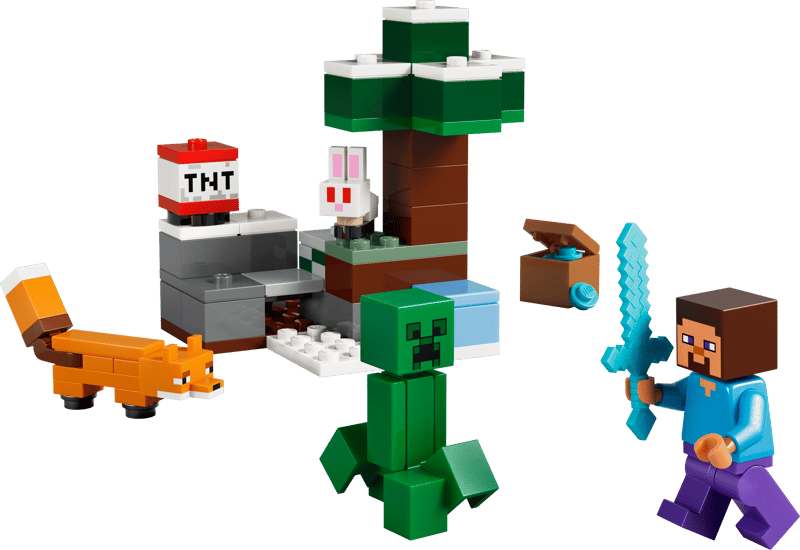 Lego Minecraft Steve's Taiga Adventure #21583