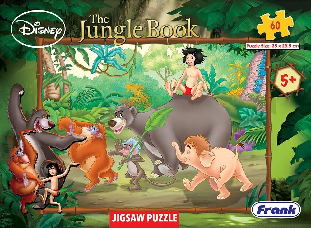 Frank Disney Jungle Book 60 Piece Jigsaw Puzzle