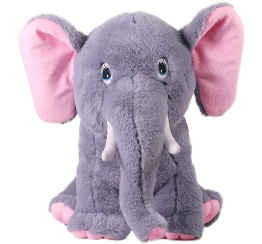Mirada Elephant - 32 Cm Grey/Pink
