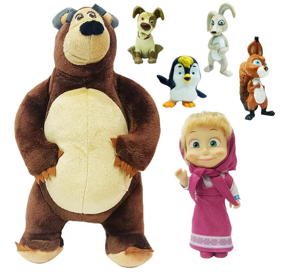 Simba Masha Animal Set