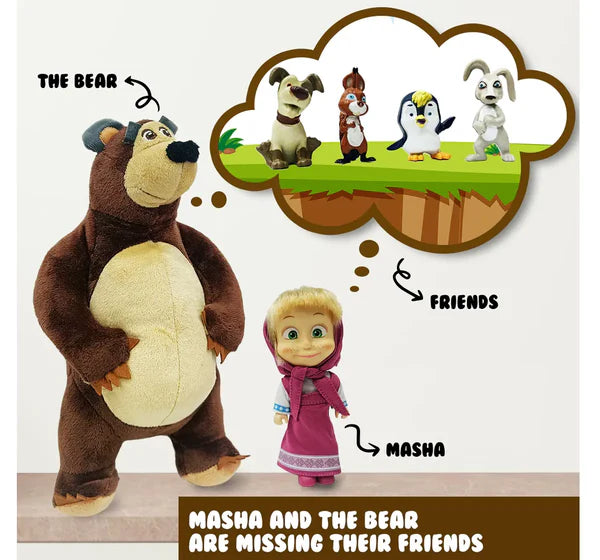 Simba Masha Animal Set
