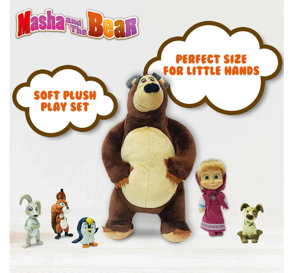 Simba Masha Animal Set