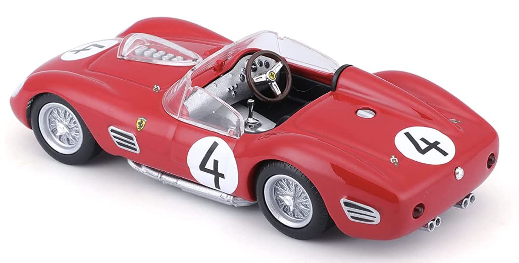 Bburago 1/43 1959 Ferrari 250 Testa Rossa With Acrylic Case