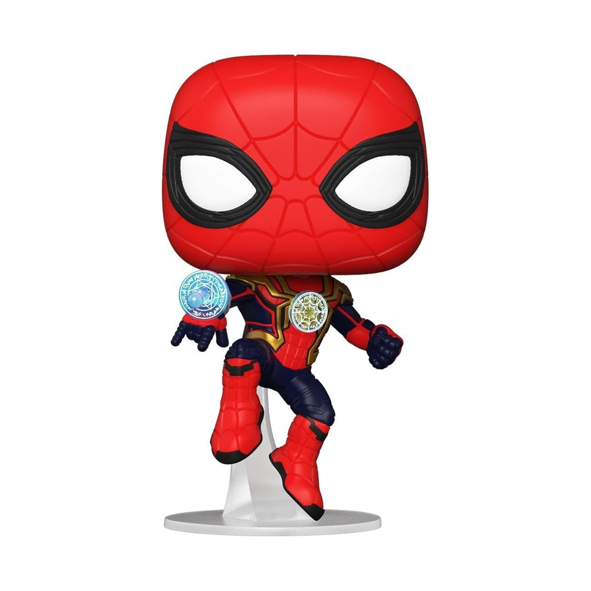 Funko Pop! Marvel Spider-Man No Way Home : Spider-Man Integrated Suit #913 With Soft Protector Case