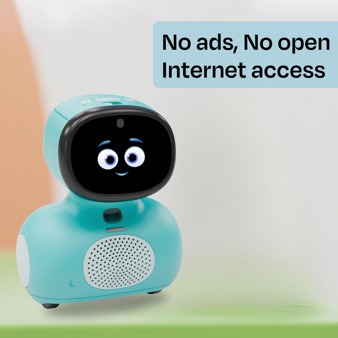 Miko Mini: AI Robot For Kids, Interactive Bot Equipped With Coding, Stories & Games, Purple, Ideal Gift For Boys & Girls Of Ages 5Y+