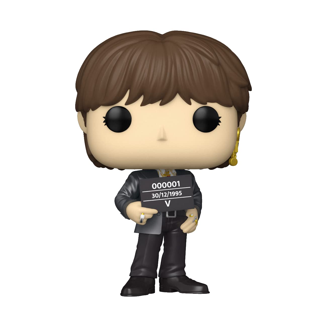 Funko Pop! Rocks : BTS : V #284 With Soft Protector Case