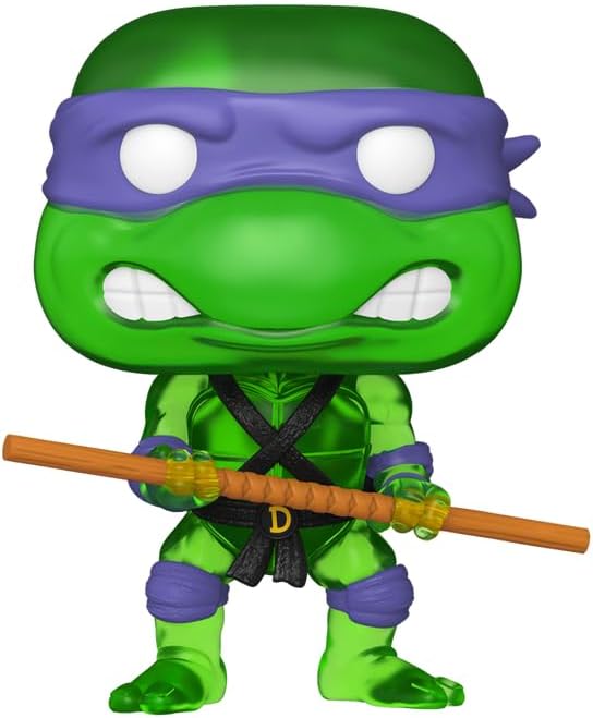 Funko Pop! Television : Teenage Mutant Ninja Turtles : Donatello #1702 With Soft Protector Case