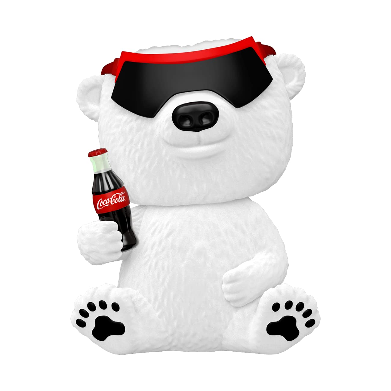 Funko Pop! Ad Icons : Coca-Cola : 90s Coca-Cola Polar Bear #158 With Soft Protector Case