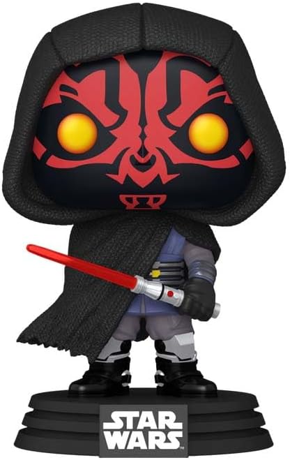 Funko Pop! Star Wars : Maul Shadow Lord #831 With Soft Protector Case