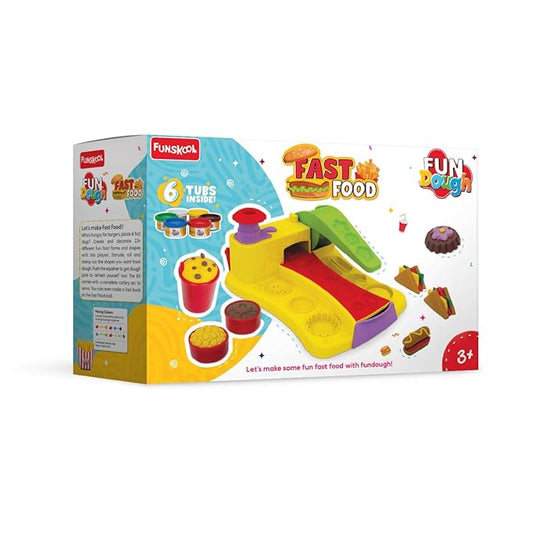 Funskool Fun Dough Fast Food Set