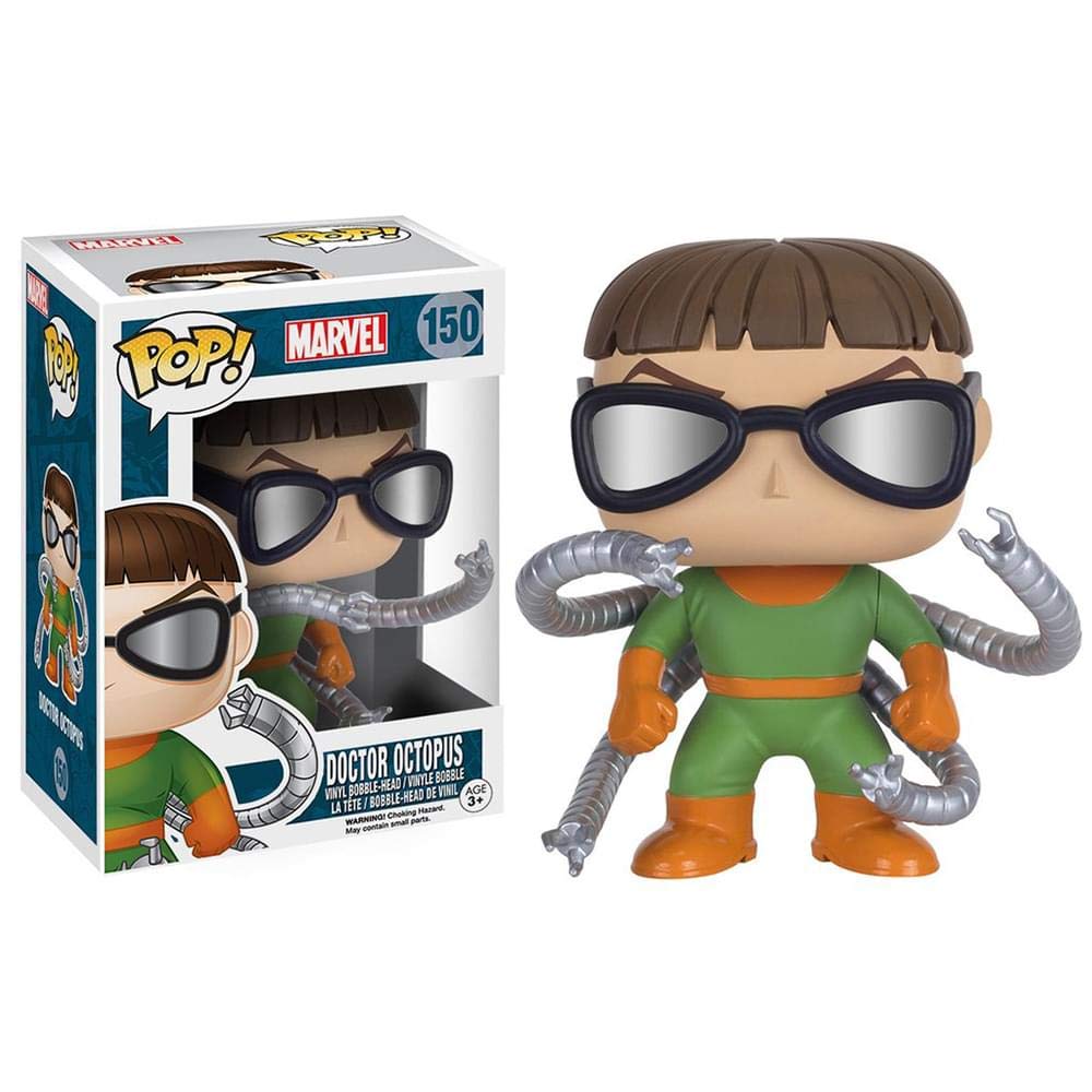 Funko Pop! Marvel : Doctor Octopus #150 With Soft Protector Case