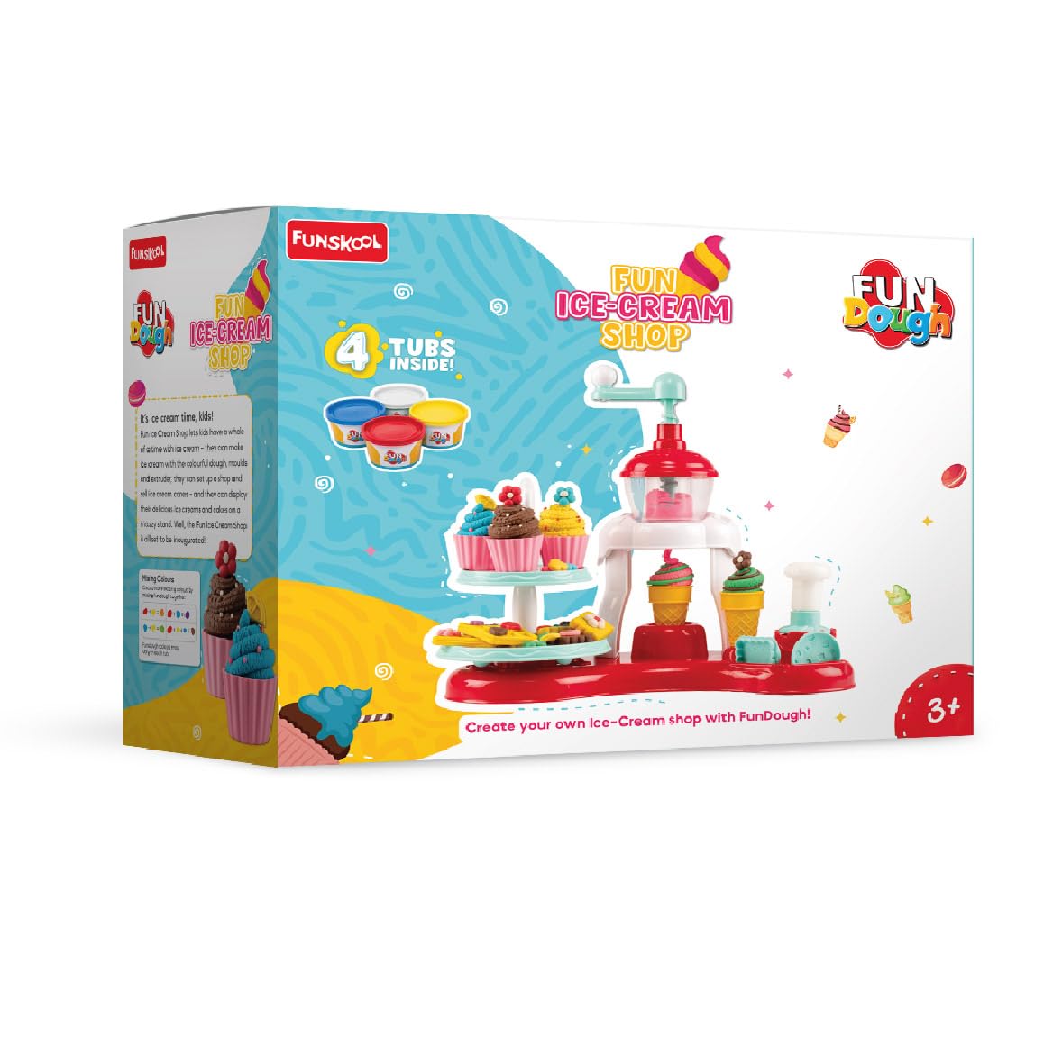 Funskool Fun Ice-Cream Shop Fun Dough