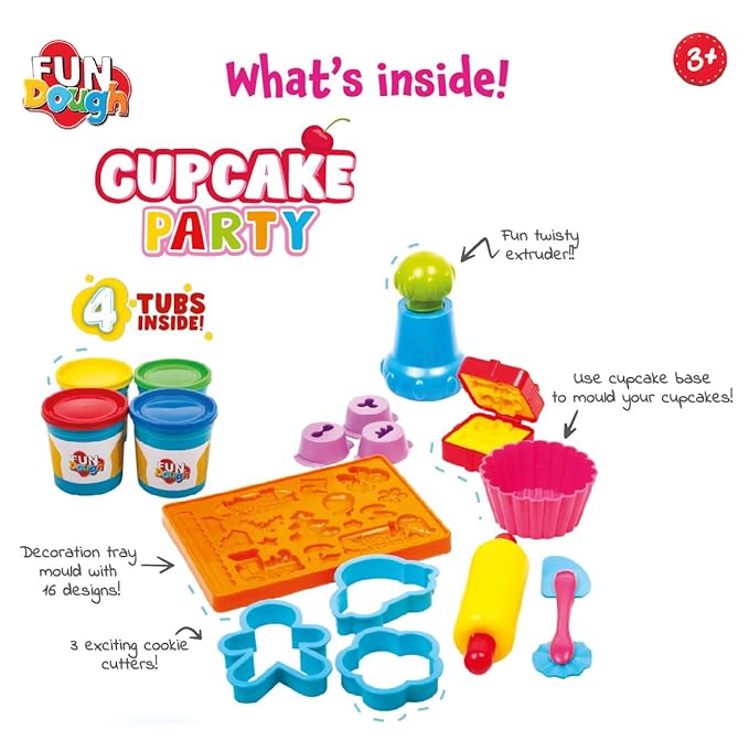 Funskool Cupcake Party Fun Dough