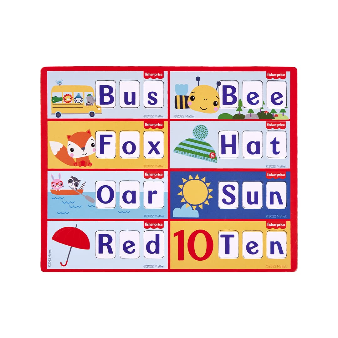 Fisher Price Learn to Spell Puzzles for Kids Age 4 Years & Above