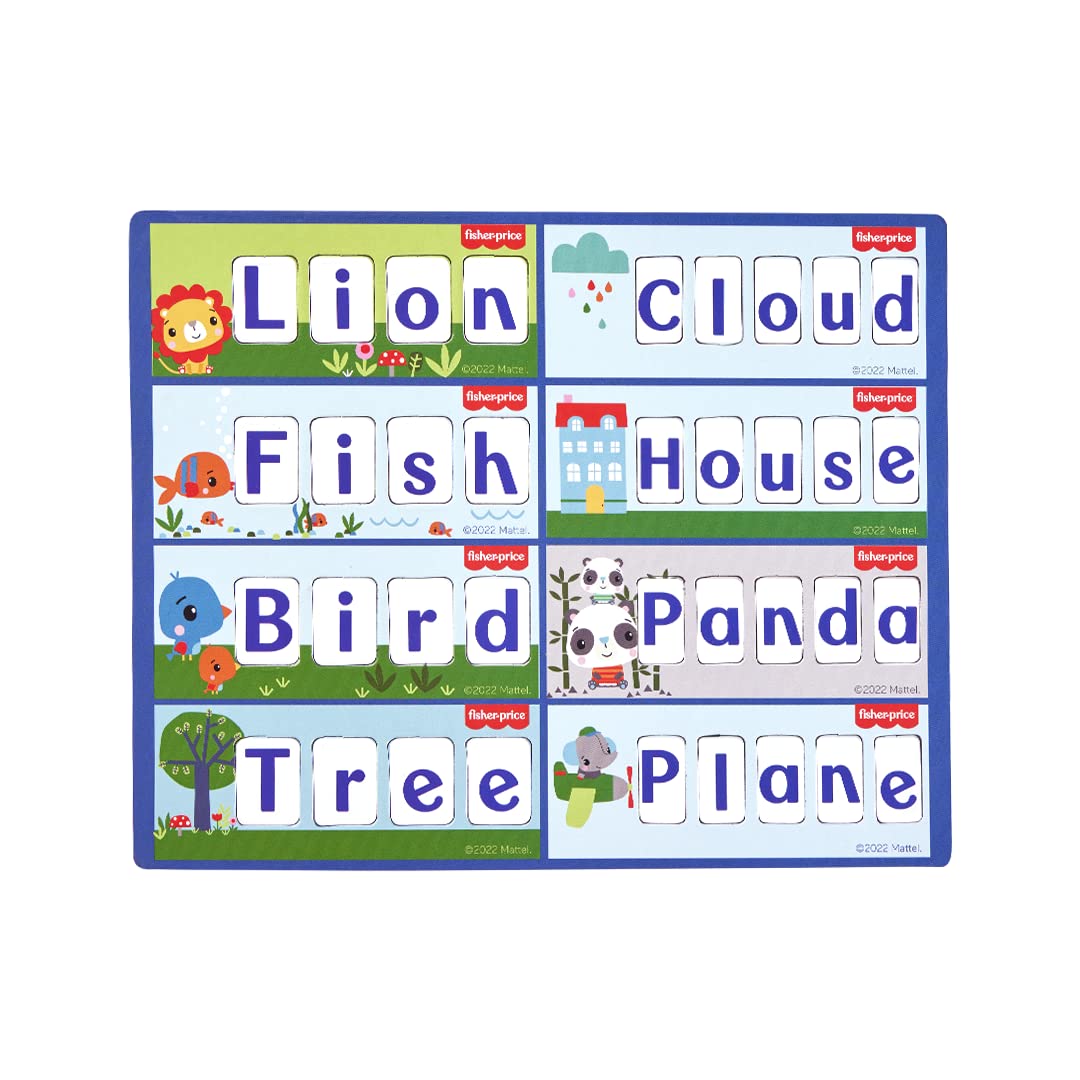 Fisher Price Learn to Spell Puzzles for Kids Age 4 Years & Above