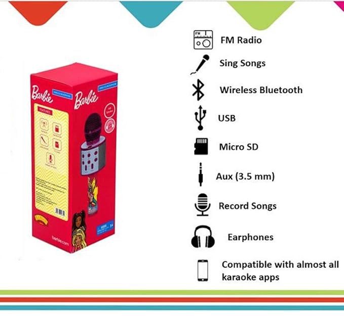 Ramson Wireless Microphone ( Barbie )