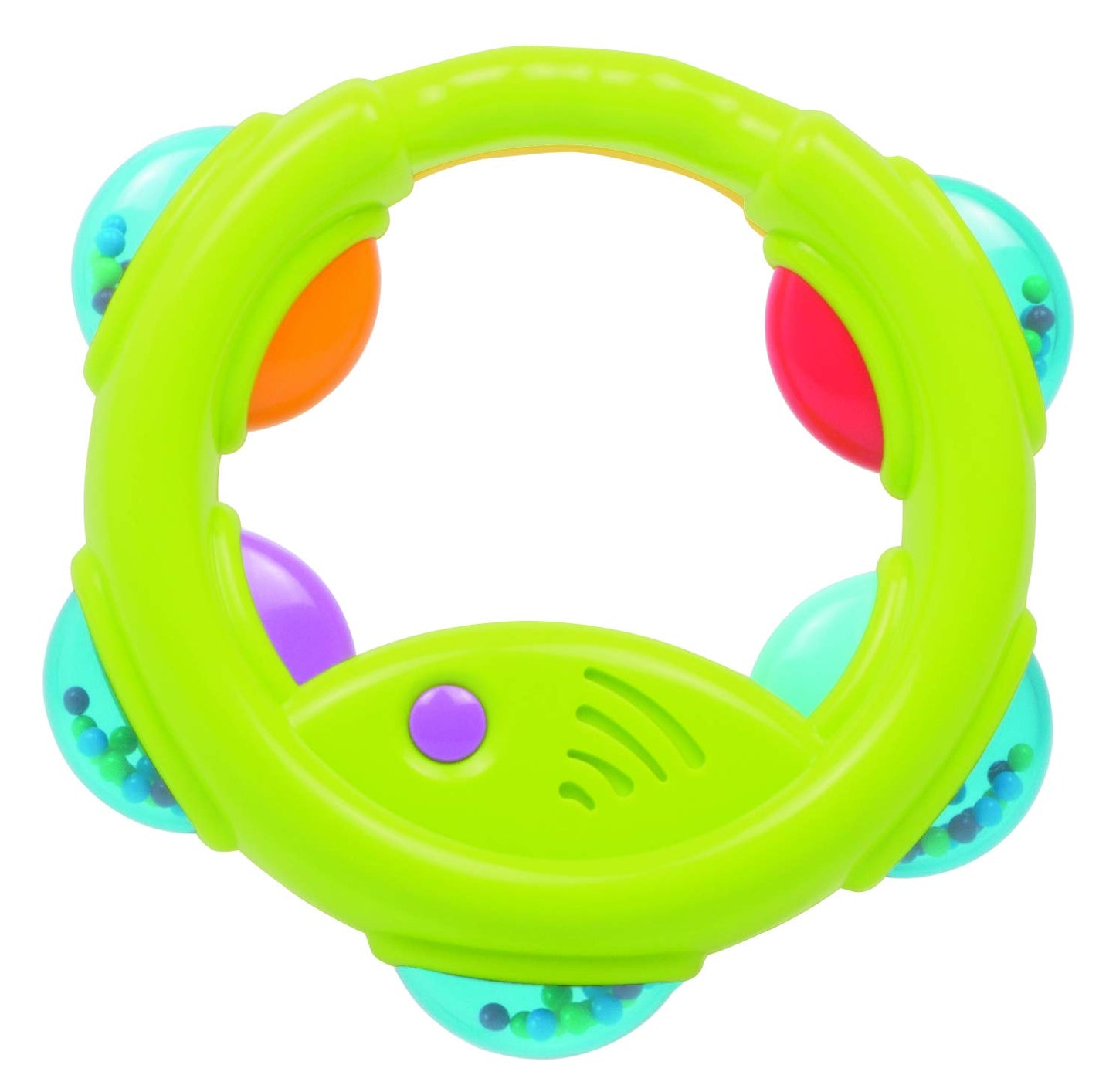 Giggles Tambourine Rattle