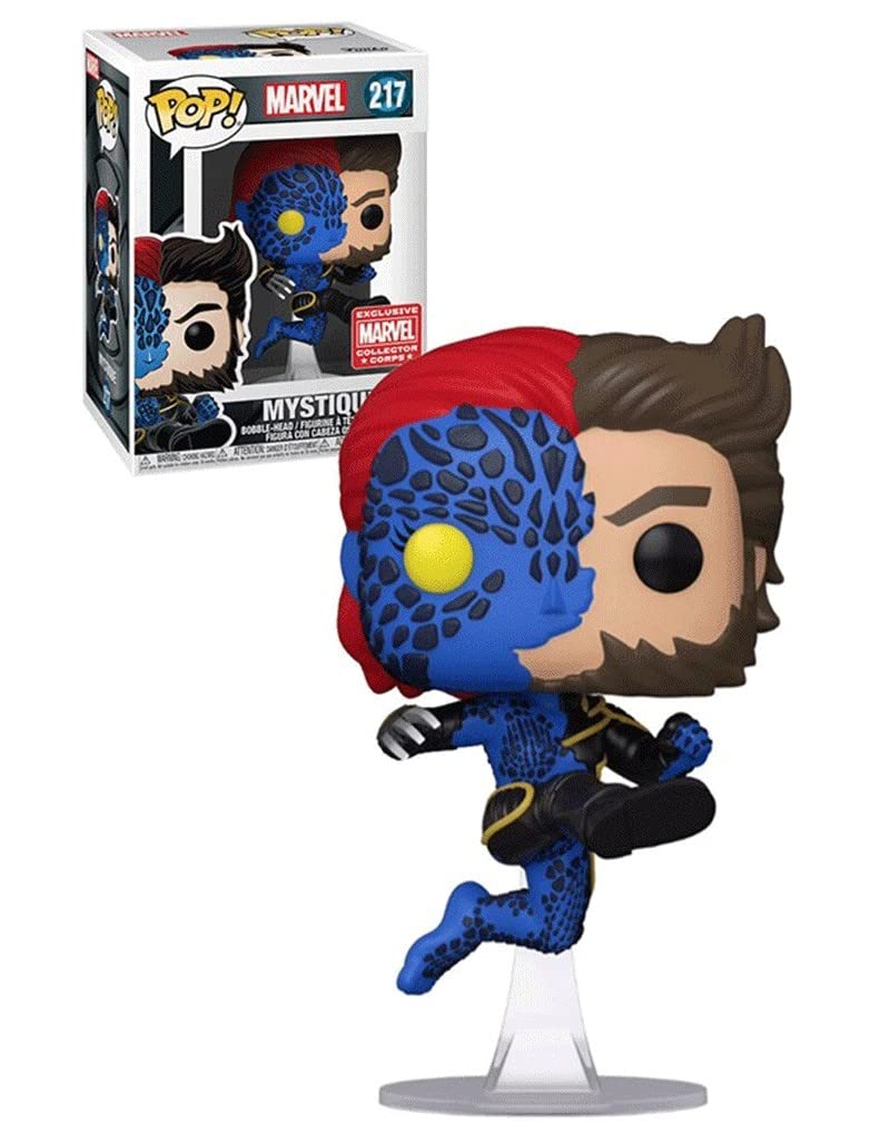 Funko Pop! Marvel : Mystique #217 With Soft Protector Case