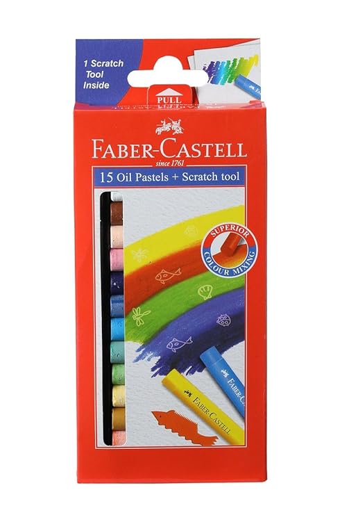 Faber-Castell 15 Oil Pastels