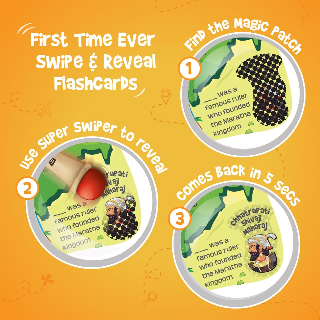 Imagi Make Mapology India with Flags & Flashcards