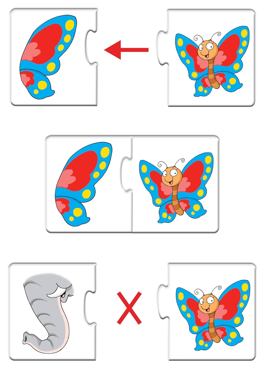 Frank Part of... 20 Self-Correcting Two-Piece Puzzles