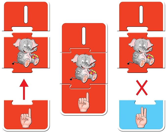 Frank Lets Count 10 Self-Correcting Three-Piece Puzzles