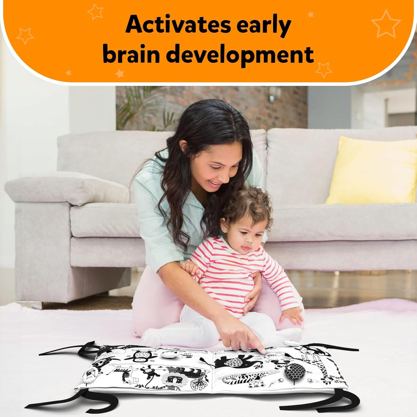 Skillmatics High Contrast Sensory Mat