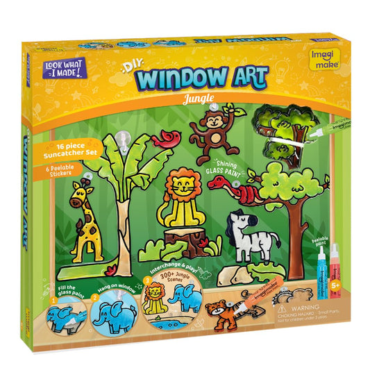 Imagi Make DIY Window Art Jungle