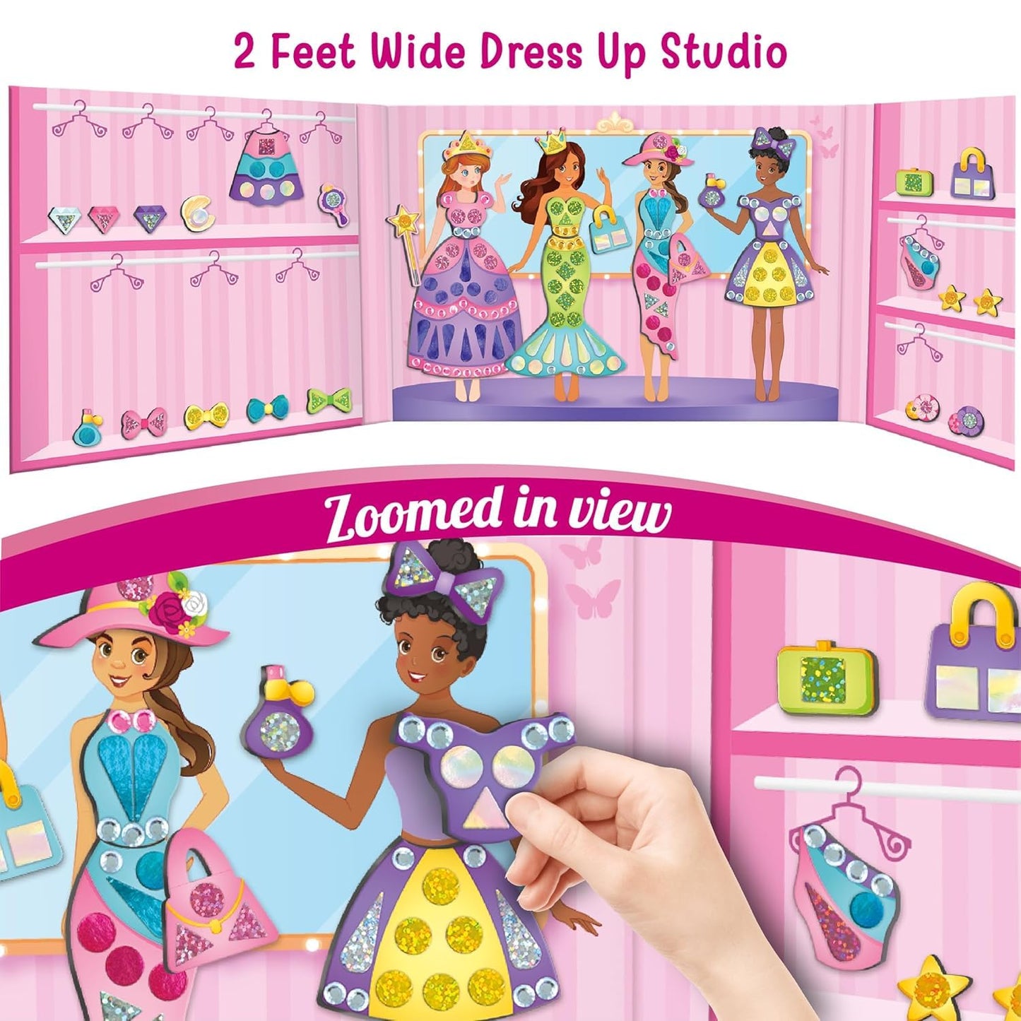 Imagi Make DIY Magnetic Dress Up Princess