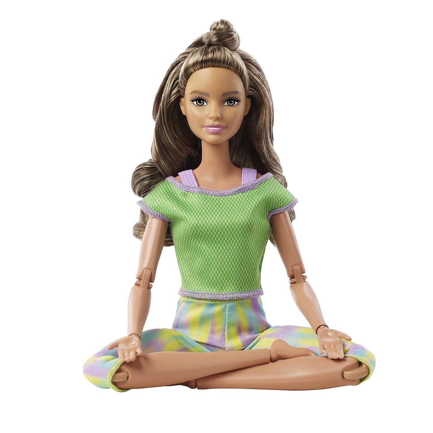 Barbie Made to Move Doll with Green Dress