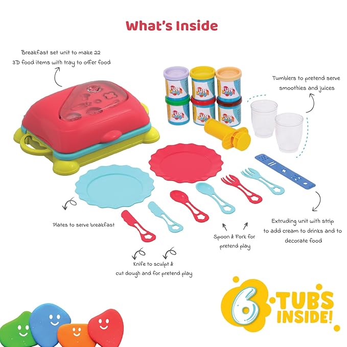 Funskool Fun Dough Breakfast