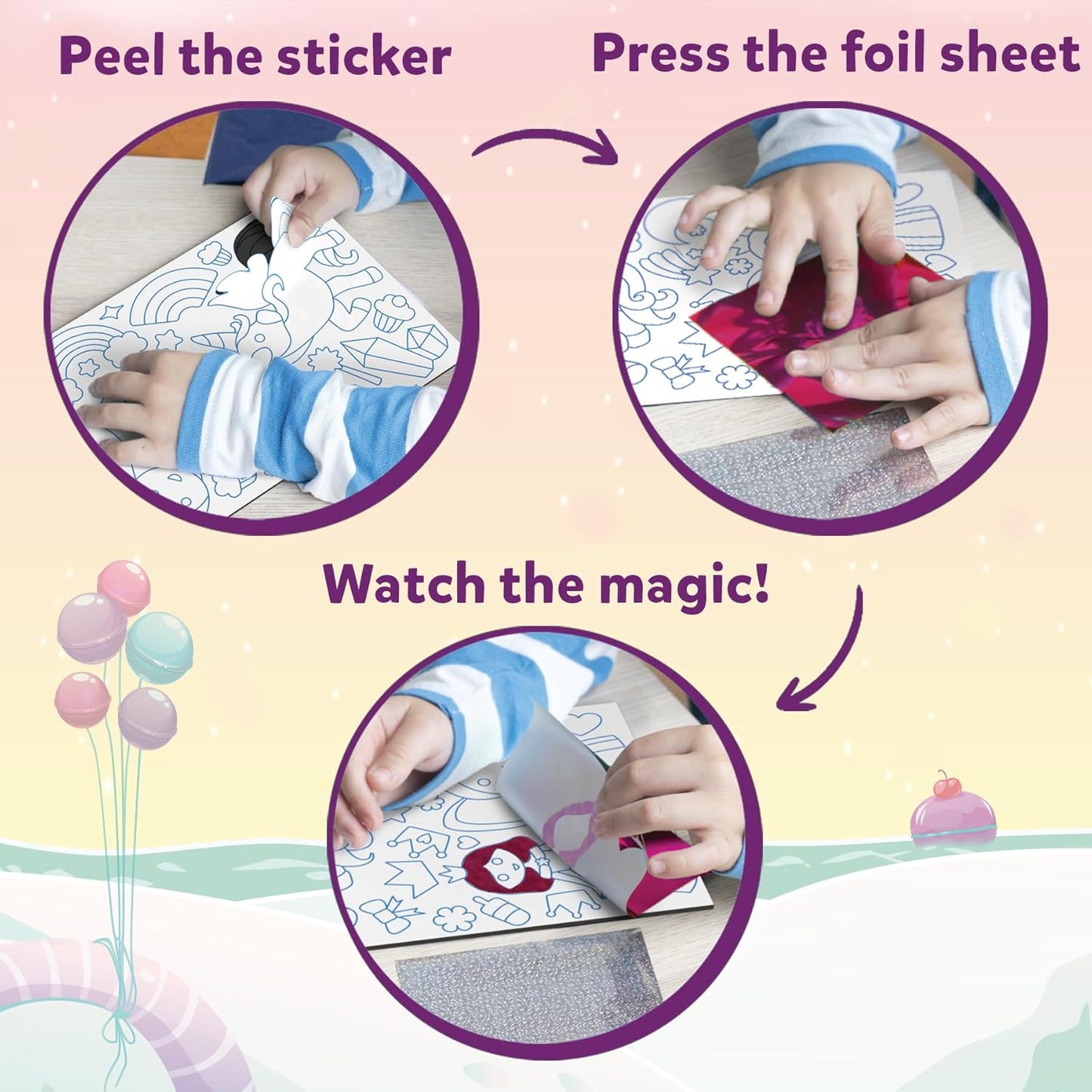 Skillmatics Foil Fun Unicorn & Princesses