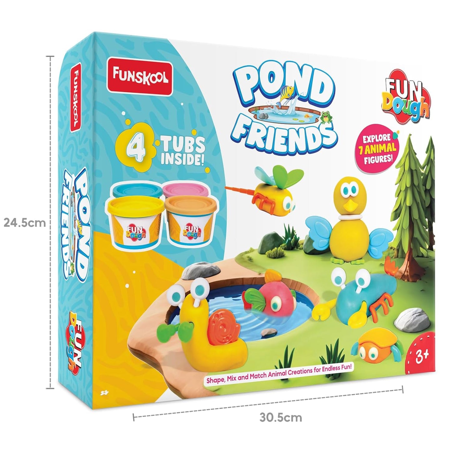 Funskool Pond Friends Fun Dough