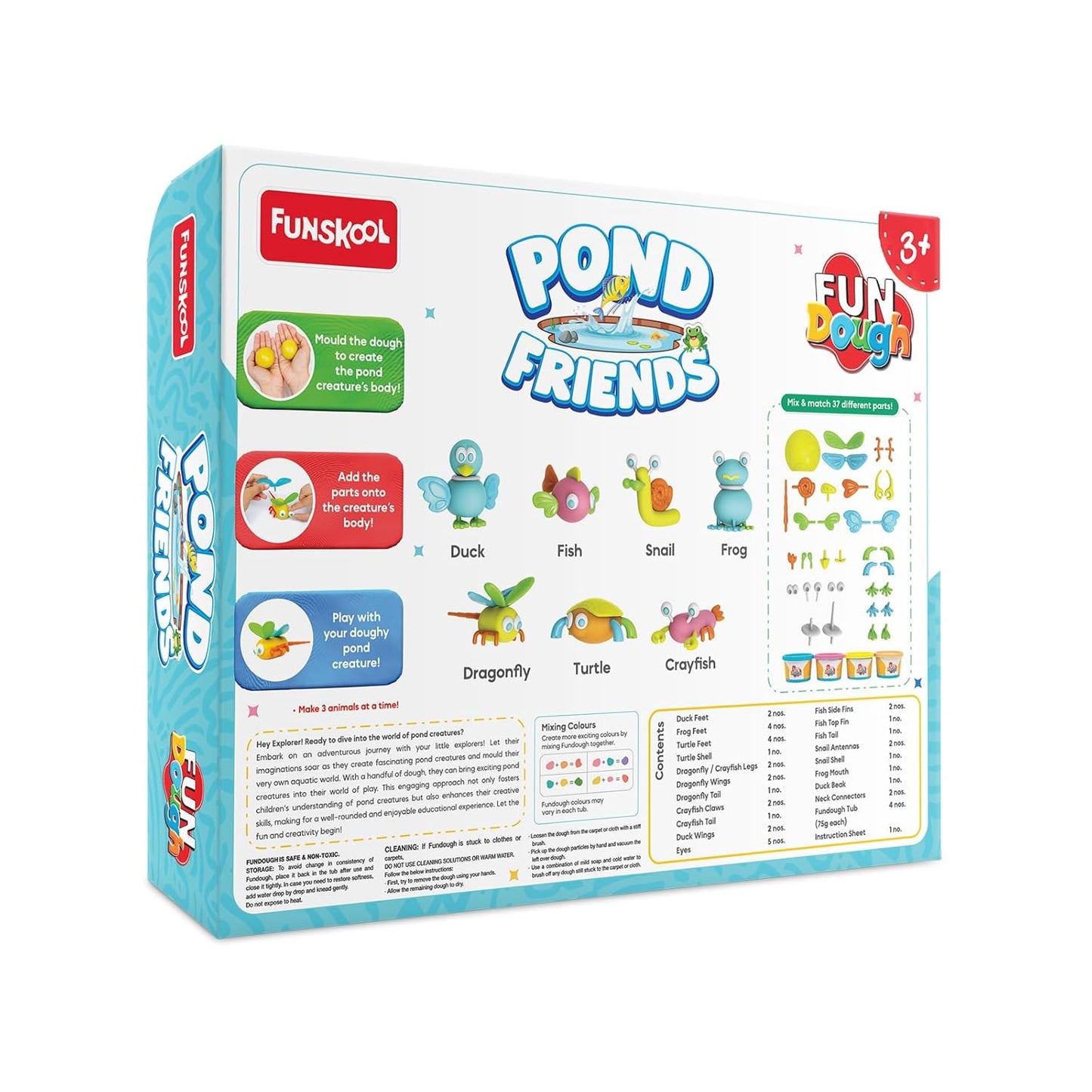 Funskool Pond Friends Fun Dough