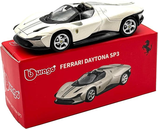 Bburago 1/64 Ferrari Daytona SP3 ( White )