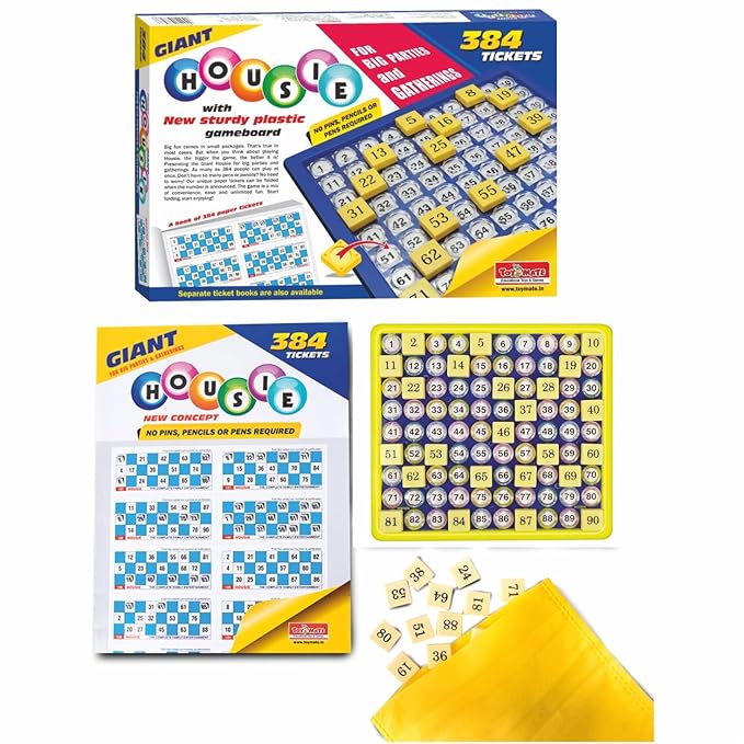 Toy Mate Giant Housie 384 Tickets