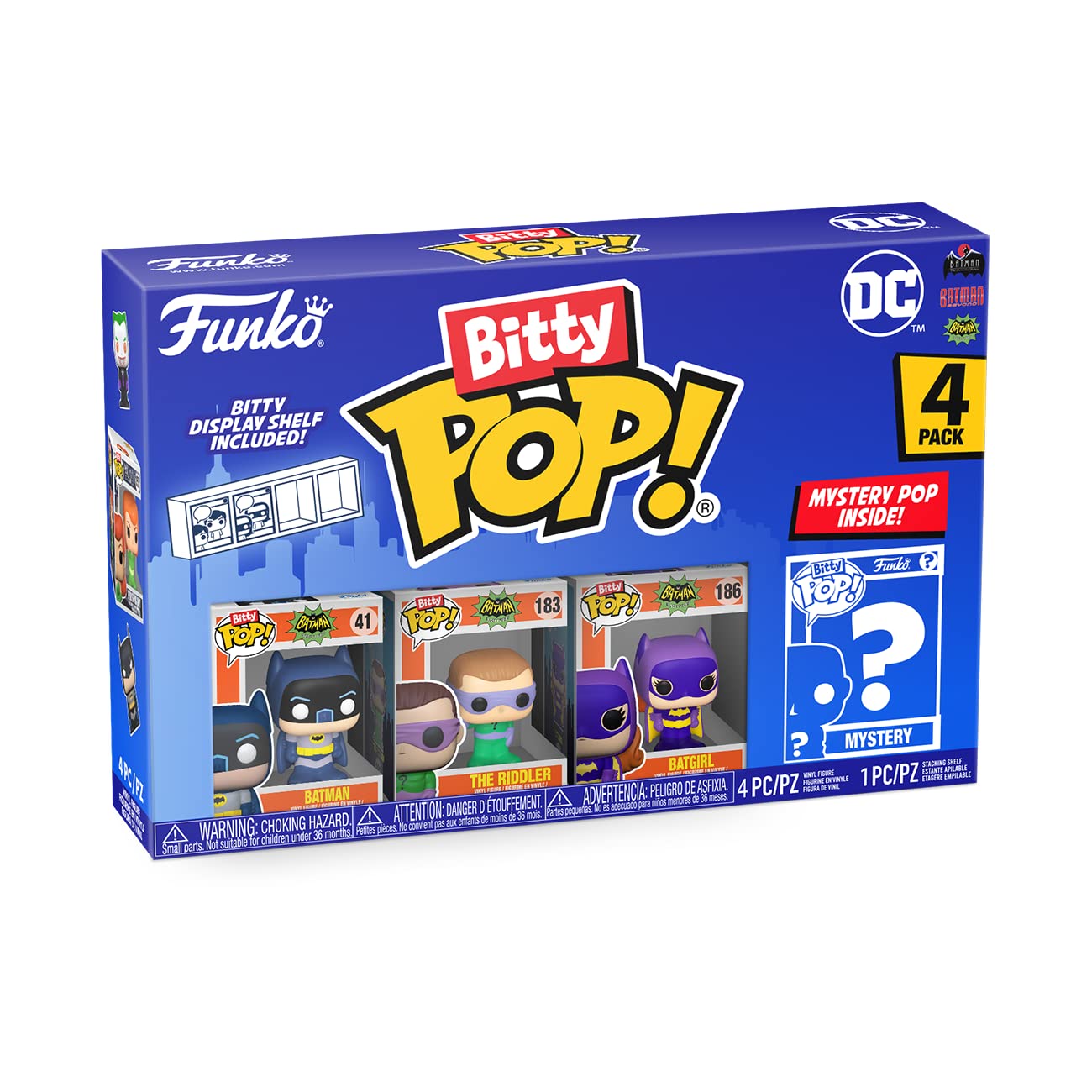 Funko Bitty Pop! DC Batman 4 Pack