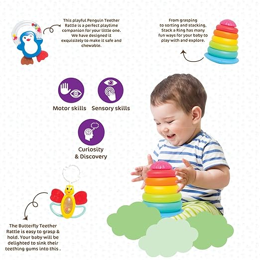 Giggles Baby's Gift Set 3 in 1