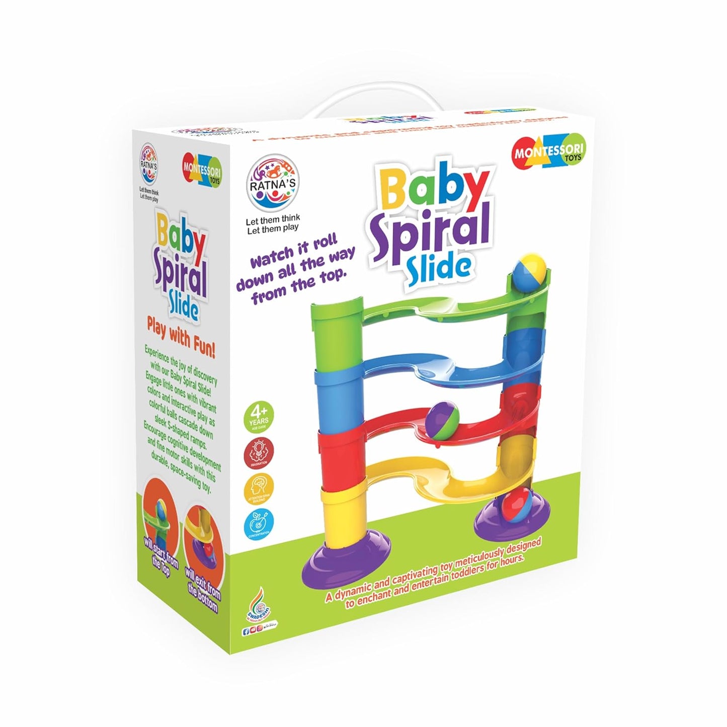 Ratnas Baby Spiral Slide