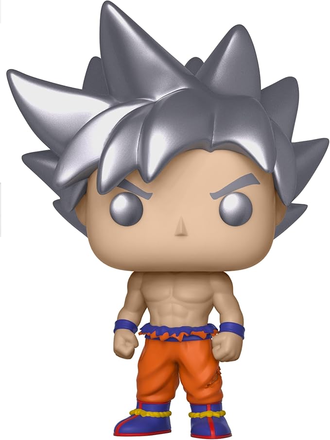 Funko Pop! Animation: Dragon Ball Super : Goku ( Ultra Instinct ) #386 With Soft Protector Case