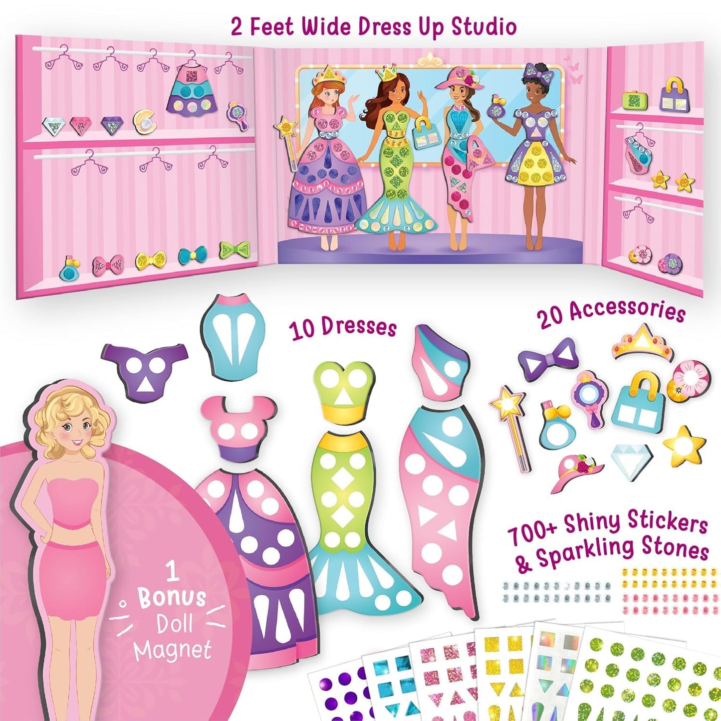 Imagi Make DIY Magnetic Dress Up Princess
