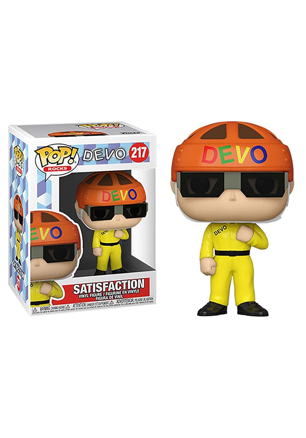 Funko Pop! Rocks Devo : Satisfaction #217 With Soft Protector Case