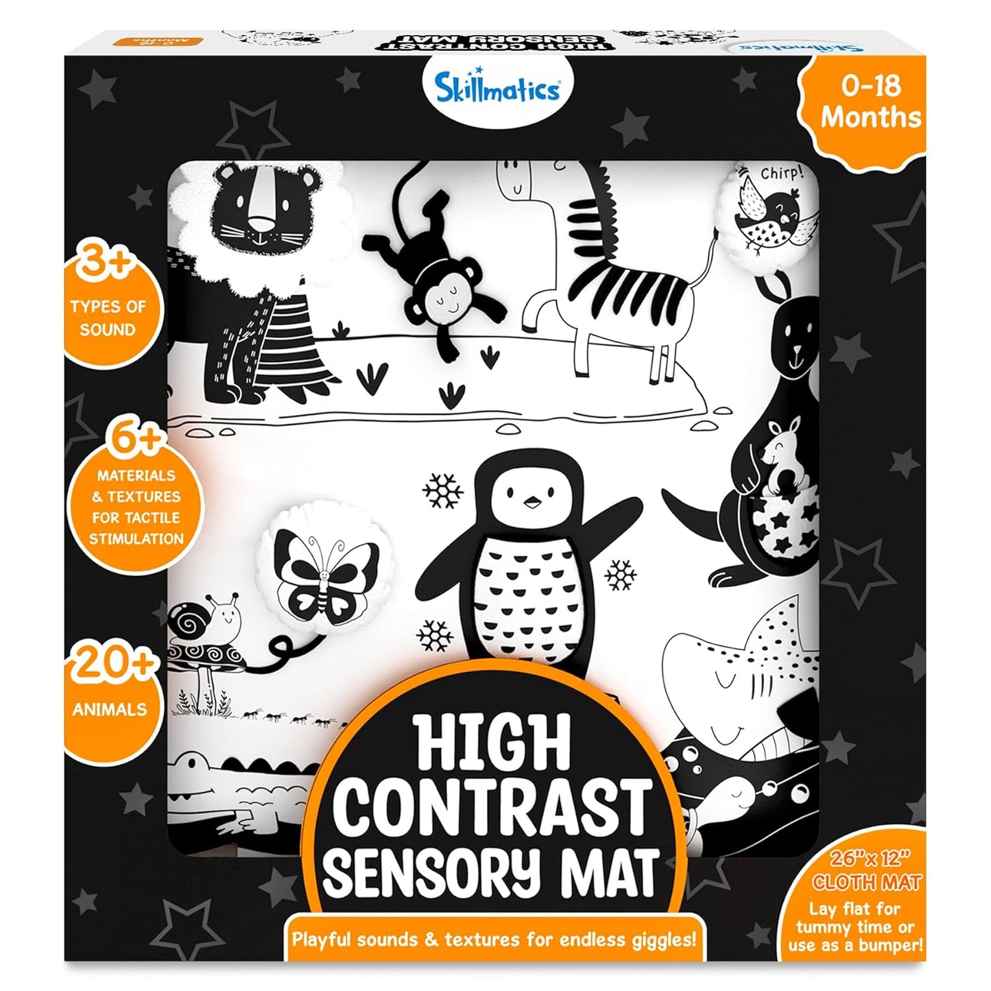 Skillmatics High Contrast Sensory Mat