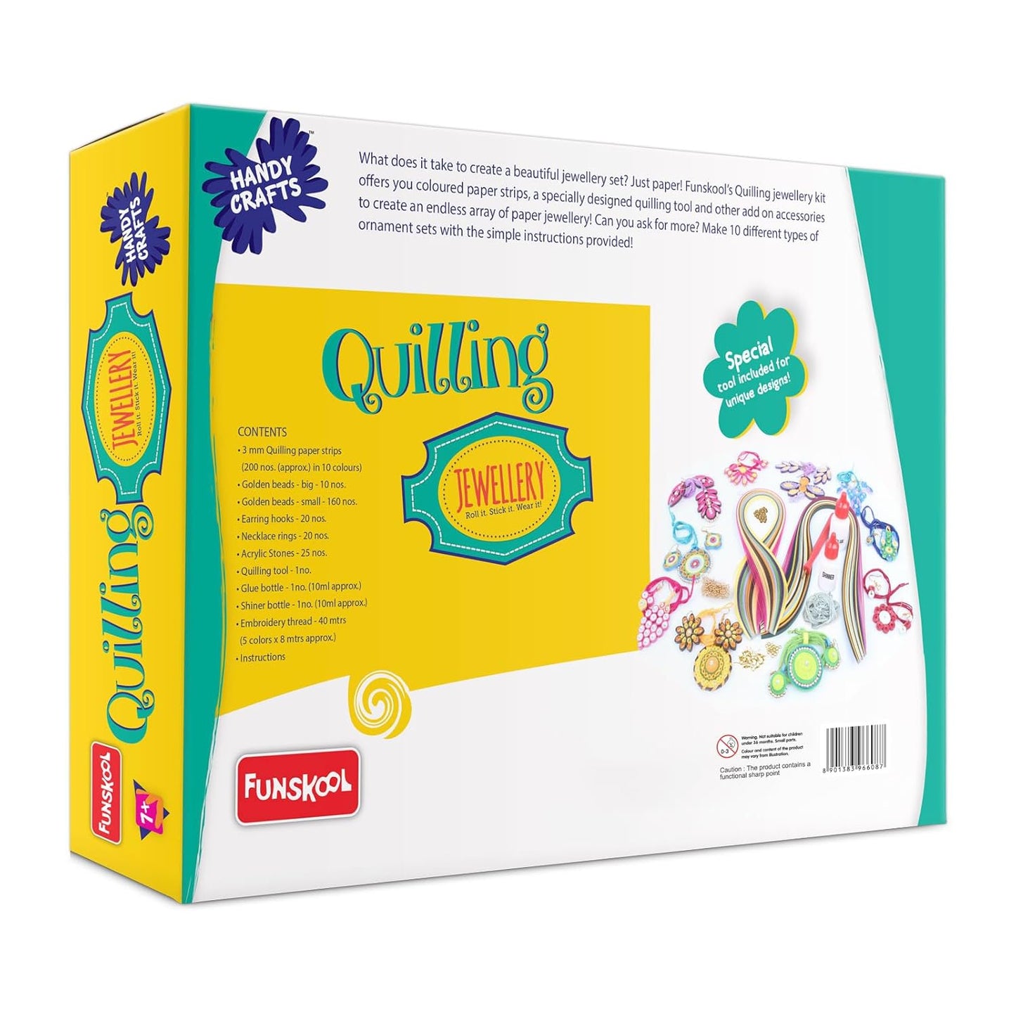 Funskool Quilling Jewellery